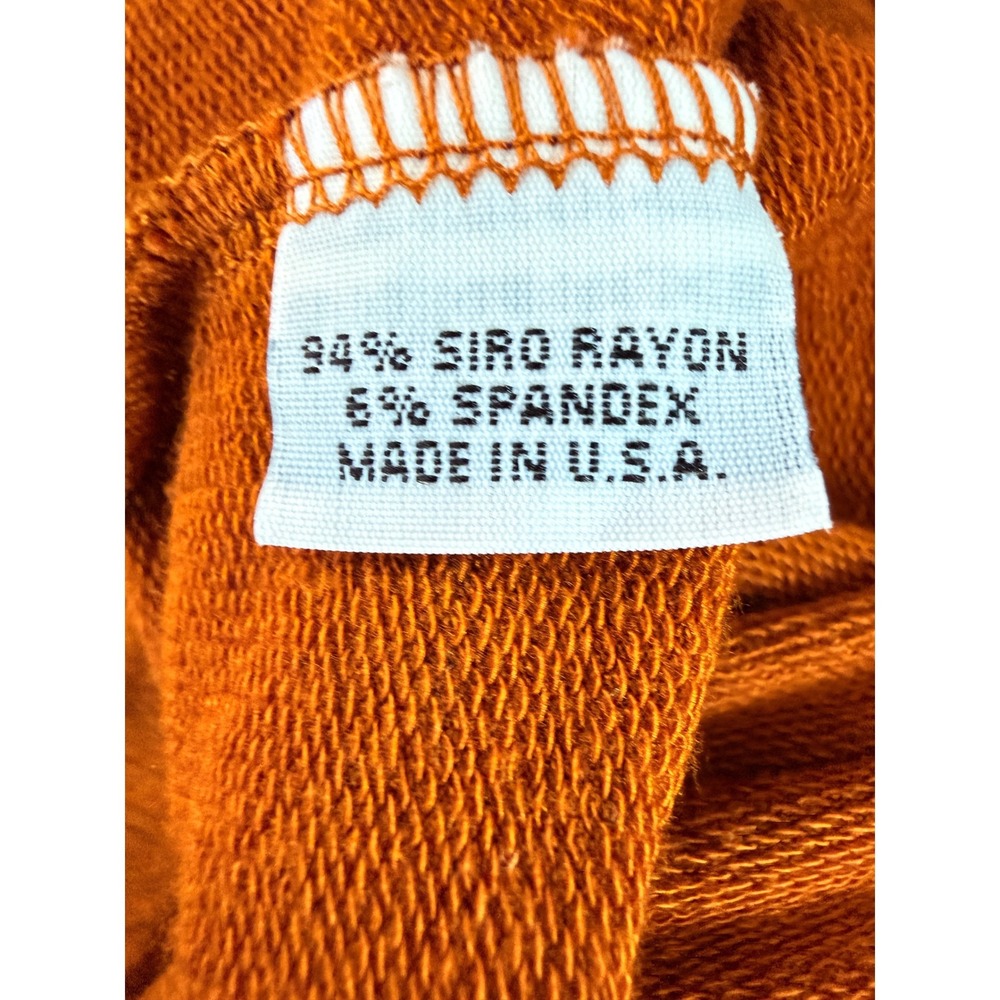 Bryn Walker Lantern Dress Womens L Rust Rayon Spandex Lagenlook Long Sleeve - Picture 4 of 6